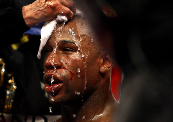 Mayweather vs Cotto, en imágenes