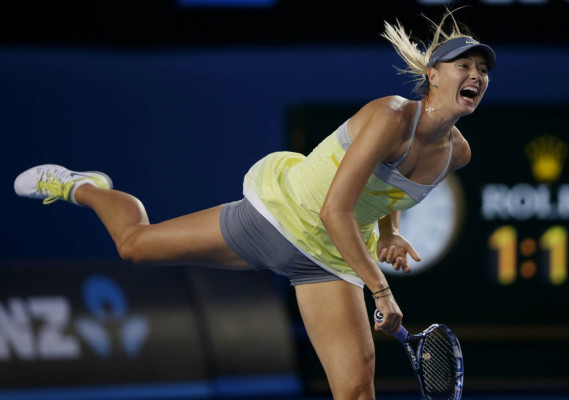 María Sharapova aplastó a Venus Williams en el Abierto de Australia