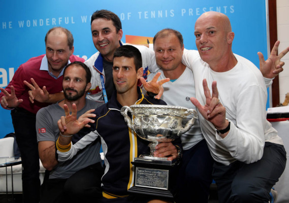 Novak Djokovic, campeón en Australia.