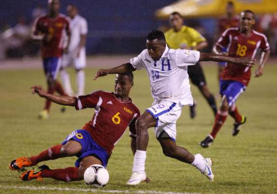 Las mejores imágenes de Honduras vs Cuba.