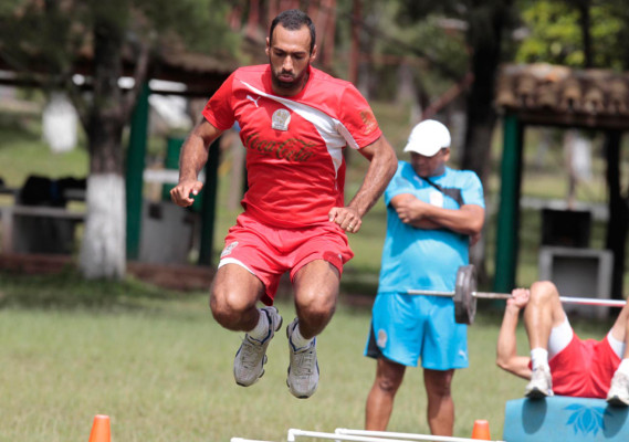 Sufrimiento en el entrenamiento de Olimpia