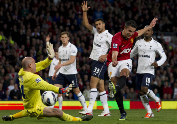 Manchester United y Tottenham en imágenes.