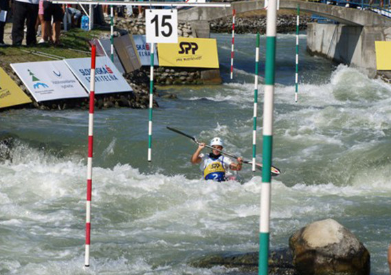 Piragüismo en eslalon