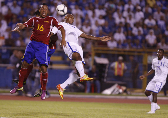 Las mejores imágenes de Honduras vs Cuba.