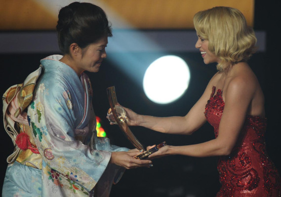 Las mejores imágenes de la gala del Balón de Oro 2011.