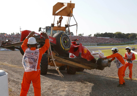 Sebastian Vettel arrasa en el Gran Premio de Japón