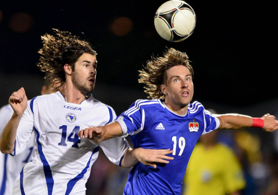 Las mejores imágenes eliminatorias europeas para Brasil 2014