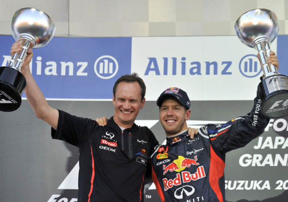 Sebastian Vettel arrasa en el Gran Premio de Japón
