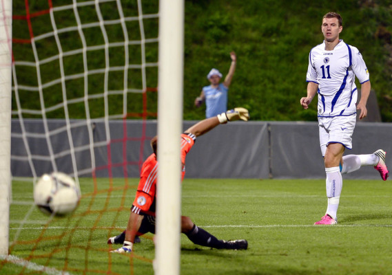 Las mejores imágenes eliminatorias europeas para Brasil 2014