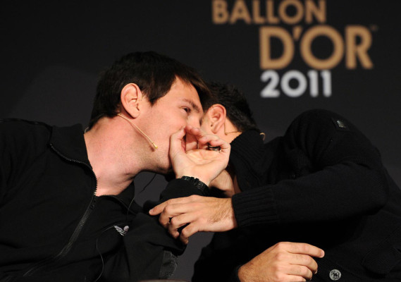 Las mejores imágenes de la gala del Balón de Oro 2011.