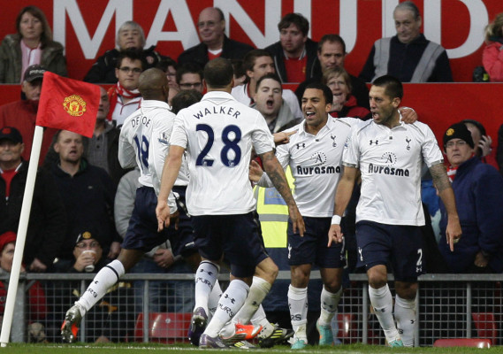 Manchester United y Tottenham en imágenes.
