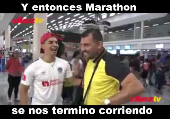 ¡No perdonan! Marathón 'se le corre' al Real España y desata los memes