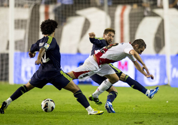 Rayo Vallecano y Real Madrid en imágenes
