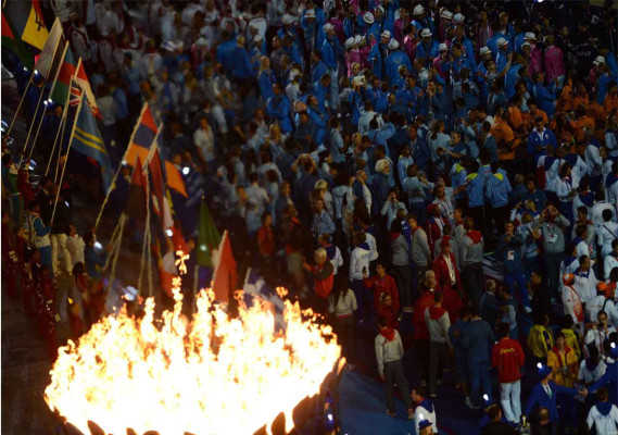 Música y color protagonizaron clausura de los Juegos Olímpicos Londres 2012.