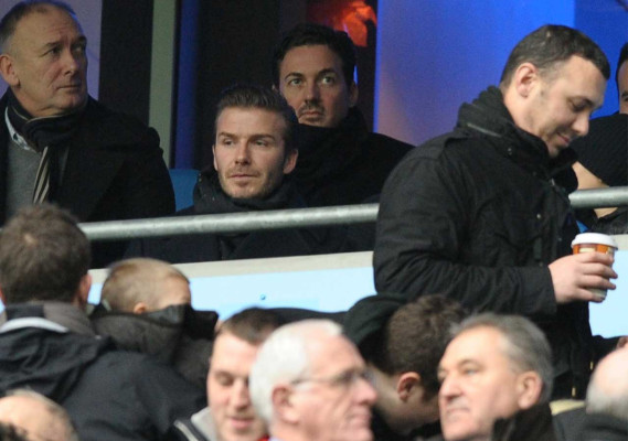 Fiesta del fútbol en la ciudad de Manchester.