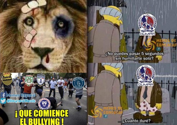 Olimpia queda fuera de la Liga de Campeones y en los memes no lo perdonan