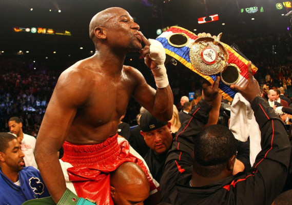 Mayweather vs Cotto, en imágenes