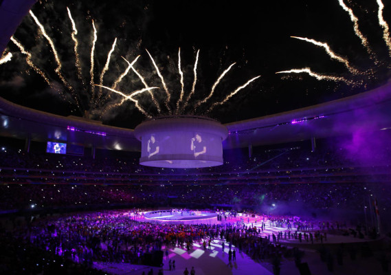 Espectacular cierre de los juegos en Guadalajara.