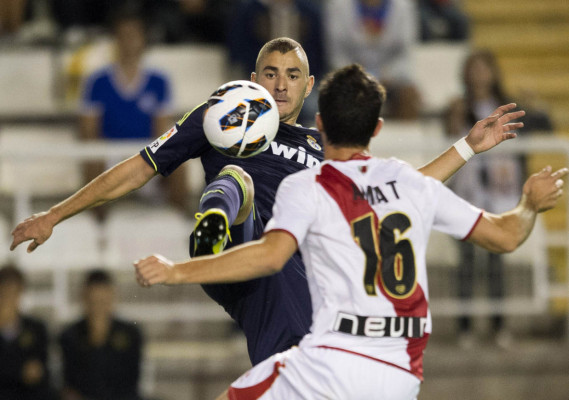 Rayo Vallecano y Real Madrid en imágenes
