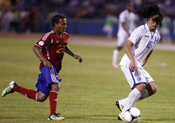 Las mejores imágenes de Honduras vs Cuba.