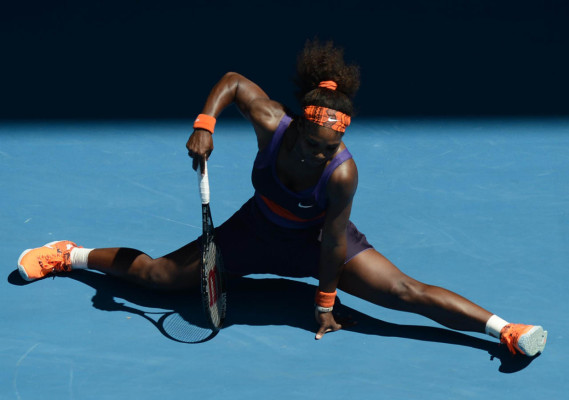Stephens tumba a Serena.
