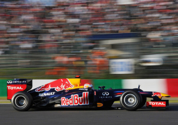 Sebastian Vettel arrasa en el Gran Premio de Japón