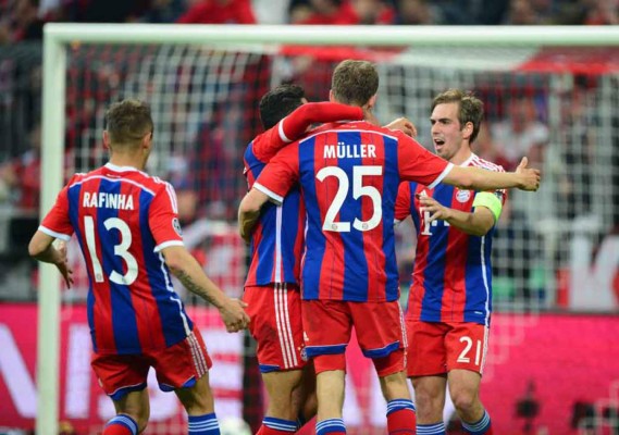 Bayern Munich goleó 6-1 a Porto y clasificó a semifinales de Champions League