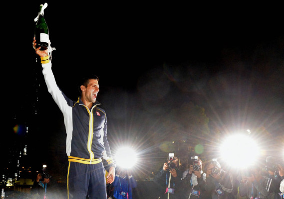 Novak Djokovic, campeón en Australia.