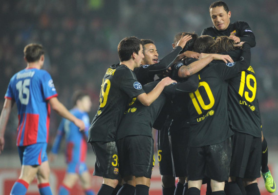 Jornada de Champions League fase de grupos.