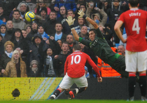 Fiesta del fútbol en la ciudad de Manchester.