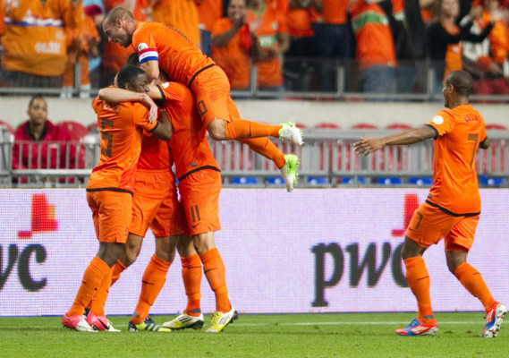 Las mejores imágenes eliminatorias europeas para Brasil 2014