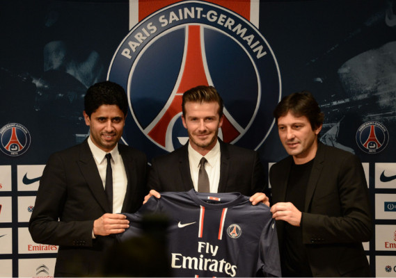 David Beckham ficha por Paris Saint Germain