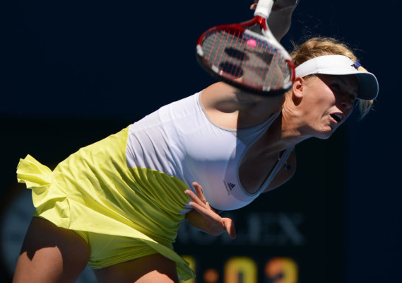 La pasarela femenina del Open de Australia.
