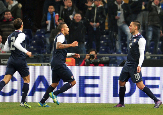 Los partidos de las selecciones en imagenes