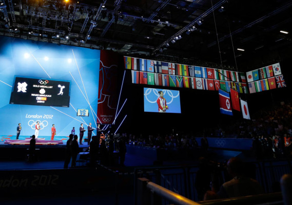 Las primeras medallas de oro en Londres.
