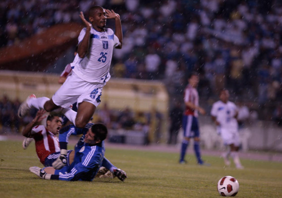 El amistoso Honduras-Paraguay en el Olímpico