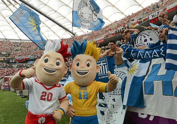 La ceremonia de inauguración de la Eurocopa 2012