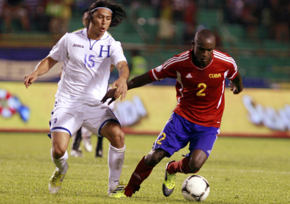 Las mejores imágenes de Honduras vs Cuba.