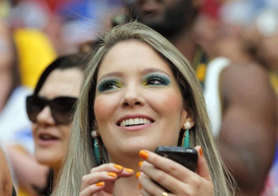 Las mejores imágenes del ambiente previo al juego Brasil vs Holanda.