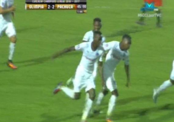 VIDEO: El bonito gol de Bryan Jonhson que pone el empate de Olimpia