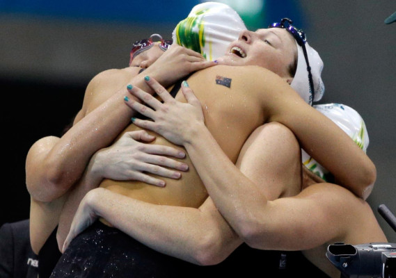 Las primeras medallas de oro en Londres.