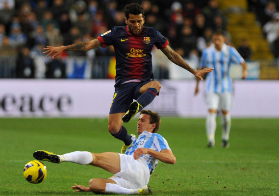 El Barça bate récords de excelencia con su triunfo en La Rosaleda.