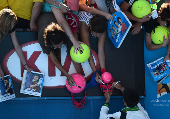 Lo mejor del primer día del Abierto de Australia.