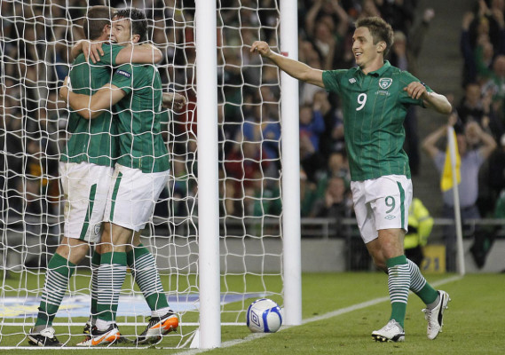 Imágenes de las eliminatorias de la Eurocopa 2012.