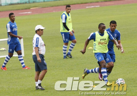 Jorge Luis Pinto comenzó a trabajar en su primer microciclo con la Bicolor