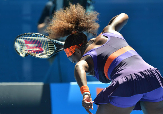 Stephens tumba a Serena.