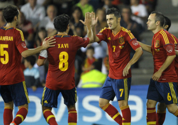 Las mejores imágenes eliminatorias europeas para Brasil 2014