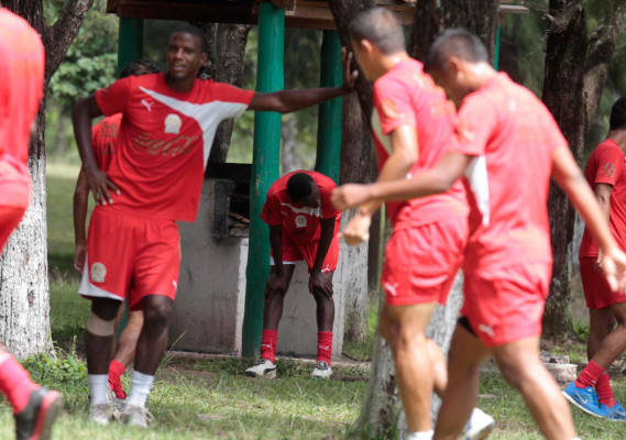 Sufrimiento en el entrenamiento de Olimpia