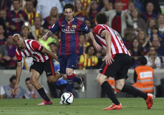 Messi maravilla y hace campeón de la Copa del Rey al Barcelona