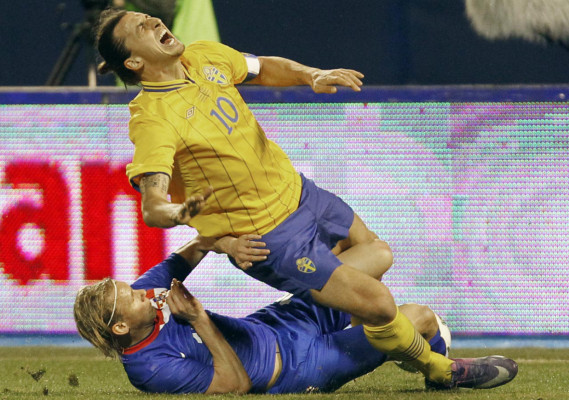 Los partidos de las selecciones en imagenes